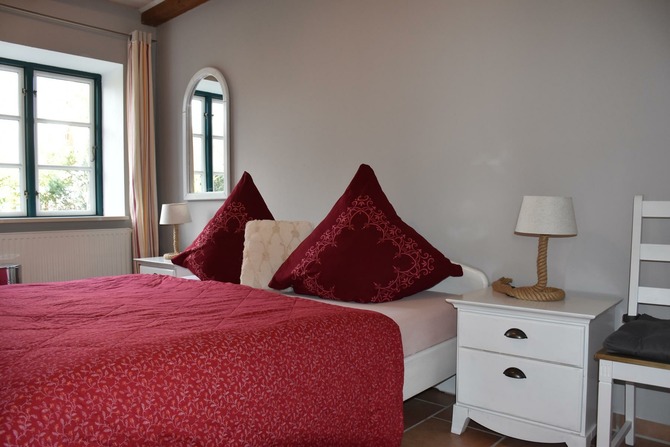 Ferienwohnung in Wangels - Bauernhof Blunck - Schlafzimmer Doppelbett