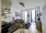 Ferienwohnung in Kühlungsborn - Ostsee-Domizil Sandburg - Wohnraum, Blick zum Wintergarten Ferienwohnung in Kühlungsborn - Ostsee-Domizil Sandburg - Wohnraum, Blick zum Wintergarten