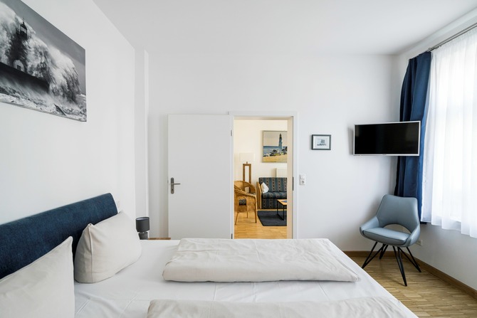 Ferienwohnung in Kühlungsborn - Ostsee-Domizil Sandburg - Schlafzimmer Ferienwohnung in Kühlungsborn - Ostsee-Domizil Sandburg - Schlafzimmer