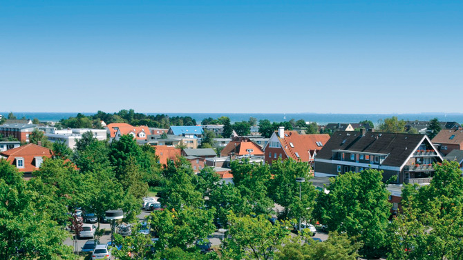 Ferienwohnung in Grömitz - 4 Jahreszeiten - Ausblick von Haus 4 Jahreszeiten