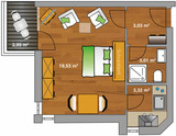 Ferienwohnung in Neustadt - ancora Marina Haus 2 Nr. 05, Typ 1 - Bild 10 Ferienwohnung in Neustadt - ancora Marina Haus 2 Nr. 05, Typ 1 - Bild 10