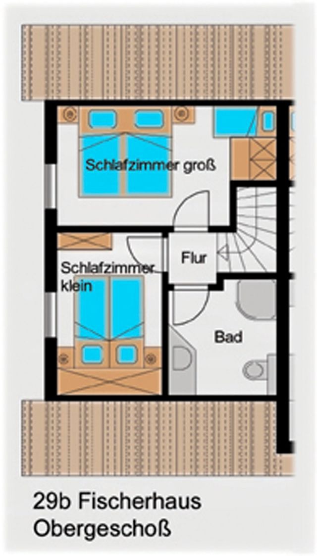 Ferienhaus in Groß Zicker - Fischerhaus - Bild 15