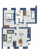 Ferienwohnung in Rabenkirchen-Faulück - Schleiblick App. 10 - Bild 10