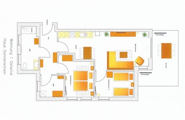 Ferienwohnung in Börgerende - Ostwind - Bild 25