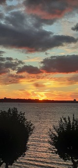 Ferienwohnung in Laboe - Förde-Traumblick 3 - Einer der vielen Sonnenuntergänge