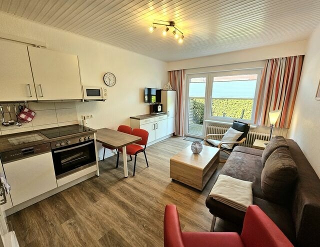 Ferienwohnung in Gr&ouml;mitz - "Wohnung 1 - G. Pape" mit 2 Terrassen, kostenloses WLAN, Longstay Rabatt, N&auml;he D&uuml;nenpark - Bild 2