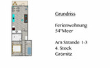 Ferienwohnung in Gr&ouml;mitz - "54 Grad Meer" - Gr&ouml;mitz-Center II - App. 12 - 2 Schlafzimmer, herrlicher Ostseeblick und kostenloses WLAN - Bild 22