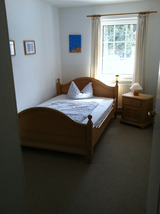 Ferienwohnung in Pantow - Pantow-Binz - Schlafzimmer mit King Size Bed