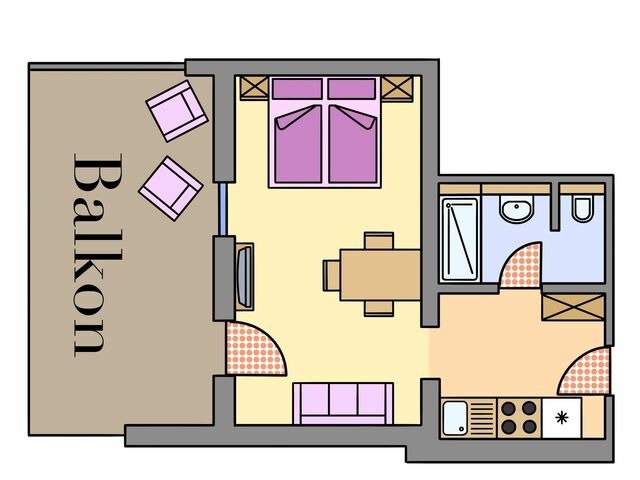 Ferienwohnung in Binz - Appartementhaus Bellevue App. 8 - Bild 10