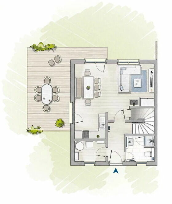 Ferienhaus in Ostseeheilbad Zingst - Ferienhaus Meeresschatz - Bild 19