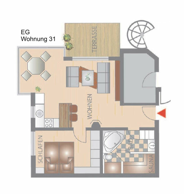 Ferienwohnung in Großenbrode - Seestern 31 - Großenbrode - Bild 22