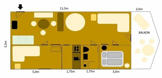 Ferienwohnung in Schönberger Strand - Stoltenberg, Birte: App. "Happy Ocean View" (Nr. 301) - Bild 15 Ferienwohnung in Schönberger Strand - Stoltenberg, Birte: App. "Happy Ocean View" (Nr. 301) - Bild 15