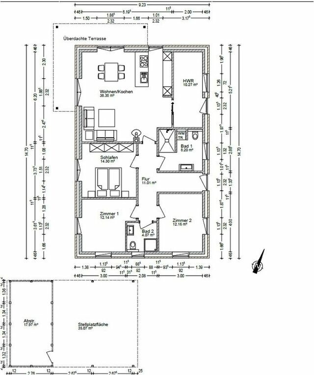 Ferienhaus in Haby - Bungalow Grodehus Nr .5 - Bild 10