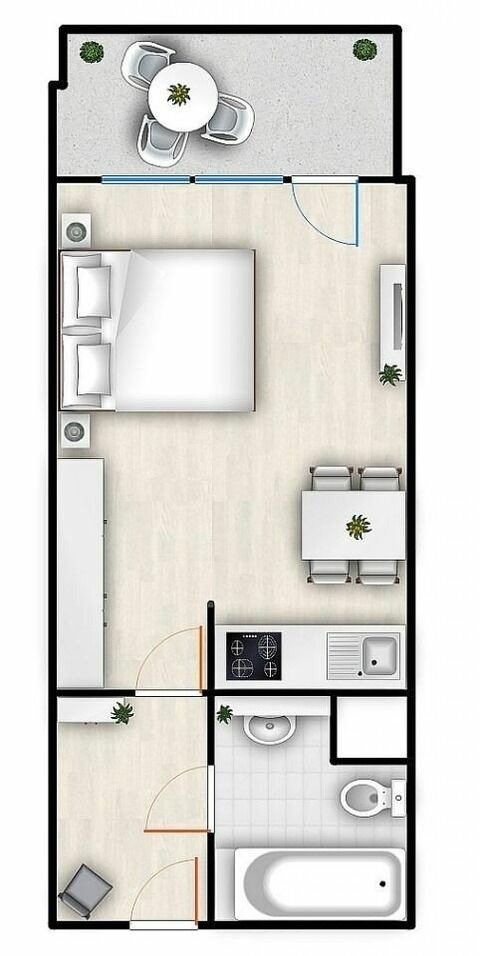 Ferienwohnung in Dahme - Berolina Wohnung 321 - Bild 19
