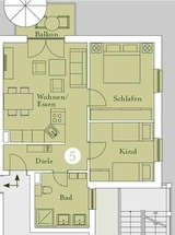 Ferienwohnung in Kühlungsborn - Villa Strandkuss, Wohnung Strandglück - Bild 13 Ferienwohnung in Kühlungsborn - Villa Strandkuss, Wohnung Strandglück - Bild 13