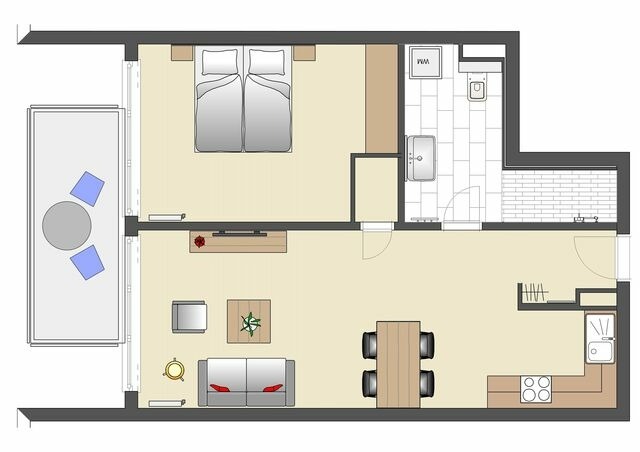 Ferienwohnung in Ahlbeck - (Brise) Strandresidenz Else Marie App. 2.7 - Bild 24