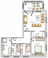 Ferienwohnung in Ahlbeck - (Brise) Villa Vineta Ahlbeck App. 02 - Bild 17