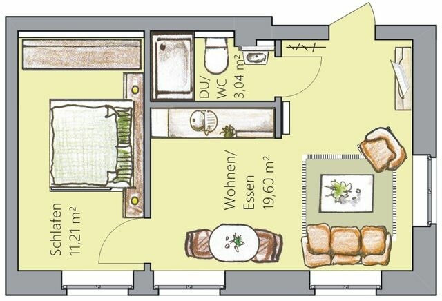 Ferienwohnung in Seebad Heringsdorf - (Brise) Villa Ruthenberg App. 4 - Bild 18