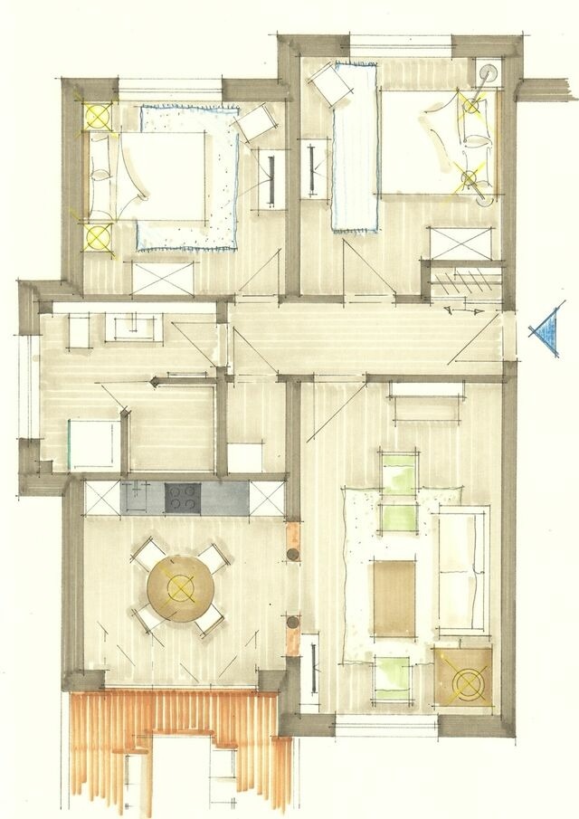 Ferienwohnung in Seebad Heringsdorf - (Brise) Parkresidenz Zwei Linden App. 04 - Bild 12
