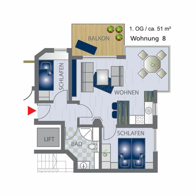 Ferienhaus in Gro&szlig;enbrode - Strandperle 8 - Gro&szlig;enbrode - Bild 19